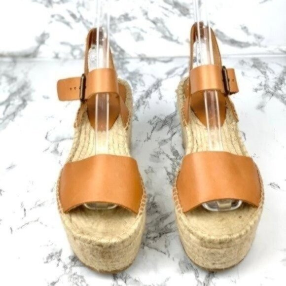 Soludos Platform Tan Espadrilles size 8.5 - Picture 9 of 12